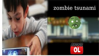 Buğra ZOMBİE tsunami oynuyor, eğlenceli bir tablet oyunu screenshot 3