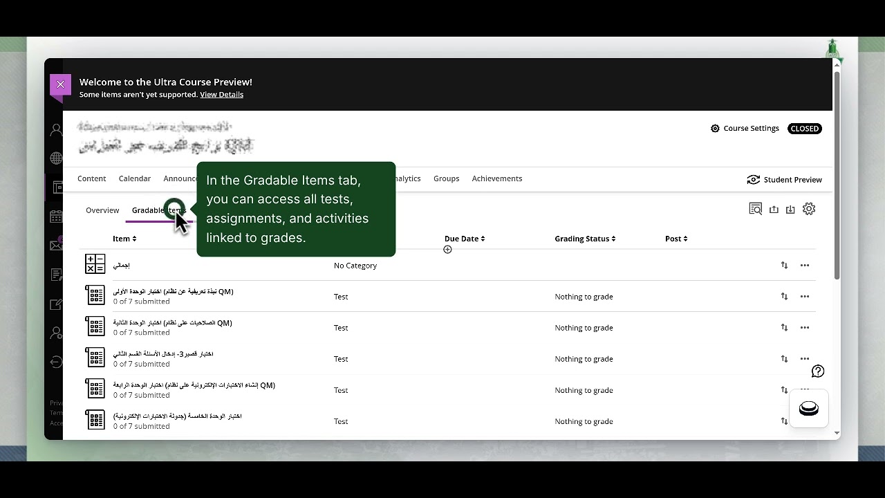 Gradebook _ Blackboard Learn Ultra - YouTube