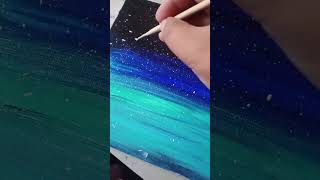 teaching my daughter to draw meteor shower 🌌🌠@MotherDaughterProjectsDIY