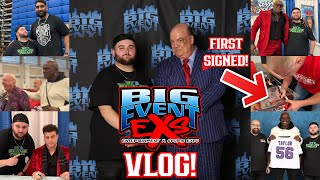 MEETING PAUL HEYMAN, MJF, LAWERENCE TAYLOR, BOBBY LASHLEY & MORE! THE BIG EVENT NY VLOG!