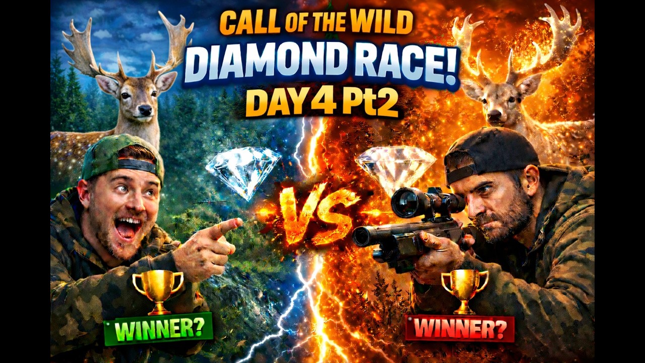 Diamond Race Day 4 PT 2 #cotw #hunting #cotwgameplay