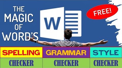 Perfect Grammar: How to Use Word