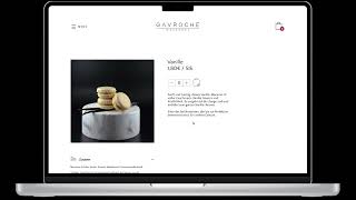 Hi Fi Prototype - GAVROCHE Online Shop Integration screenshot 4