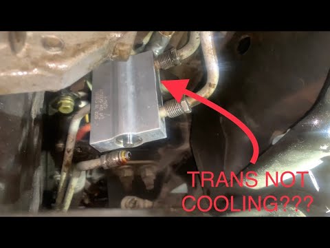 4R75W Transmission Thermostatic Bypass Valve Installation - YouTube