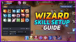 CABAL MOBILE | WIZARD SKILL GUIDE BACK TO BASIC