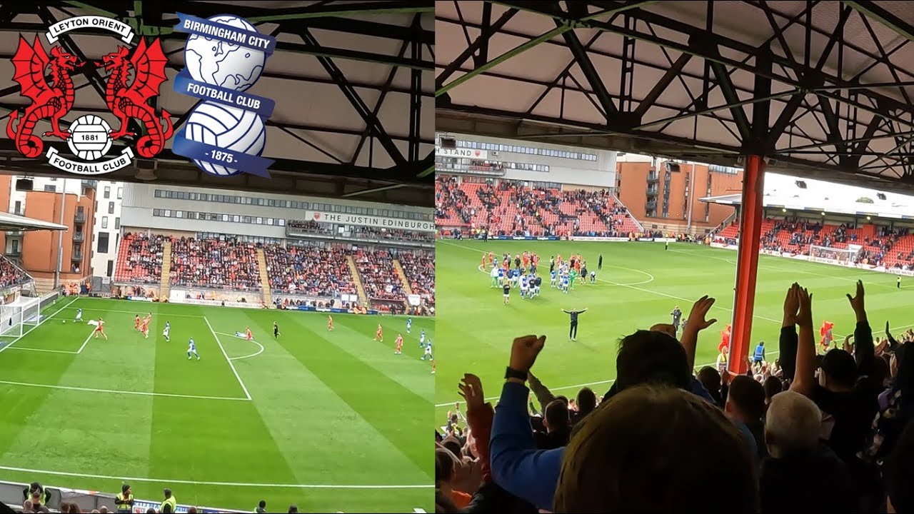 Blues come away with a 3rd away win in a row! Leyton Orient 1-2 Birmingham City
