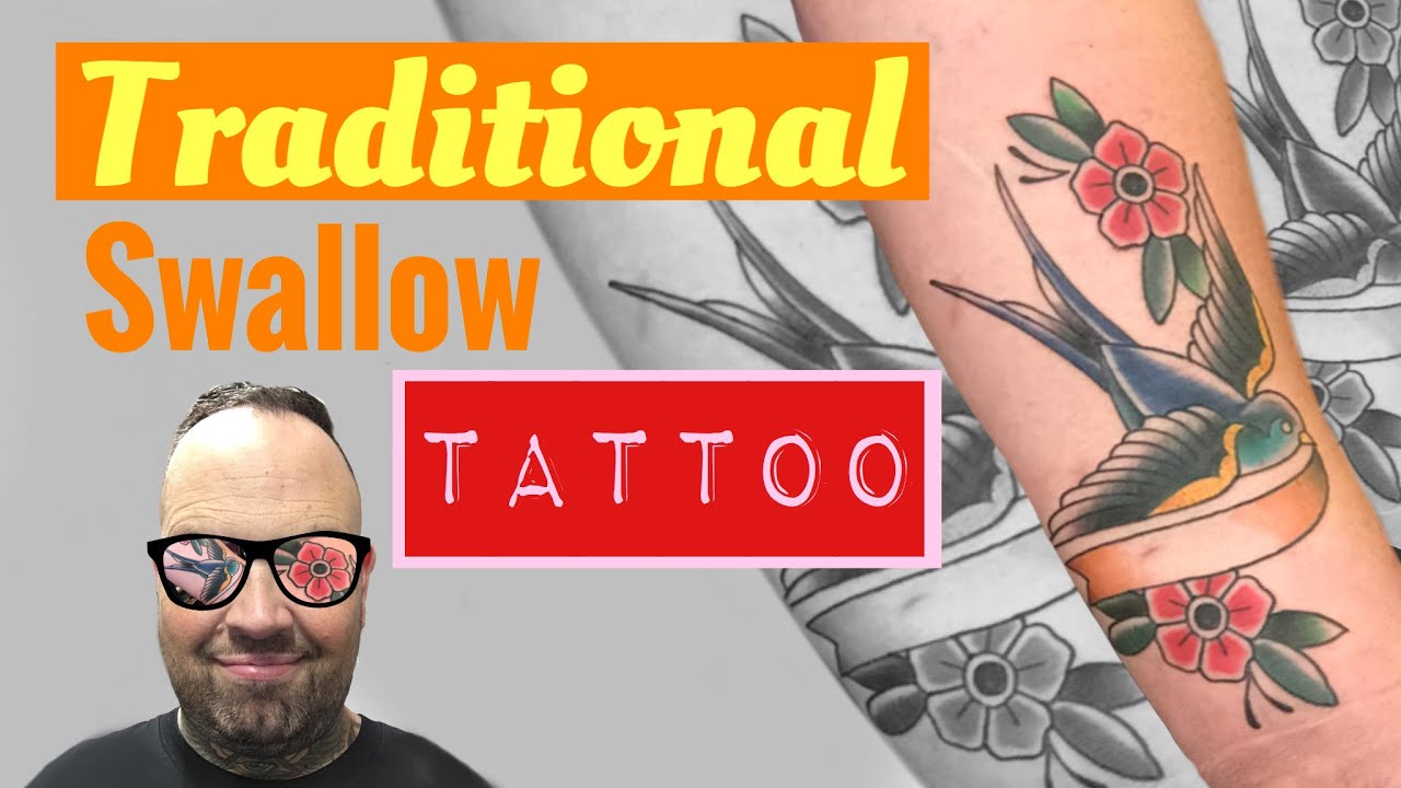 TRADITIONAL SWALLOW TATTOO