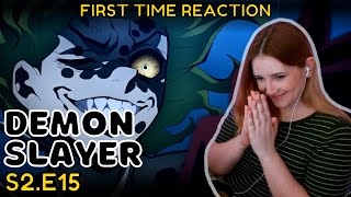 Gyutaro fights | Demon Slayer S2:E15 | First time REACTION