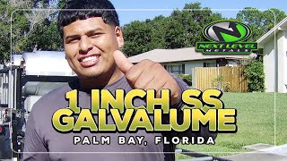26 Gauge Galvalume - 1" Standing Seam Palm Bay with Danny Garcia | Next Level Metal Sales