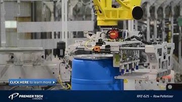 Robot Palletizer | Drum Palletizer (RPL Series, Formerly RPZ-620/625 Series)