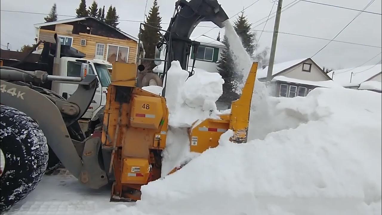 Timmins snow removal YouTube