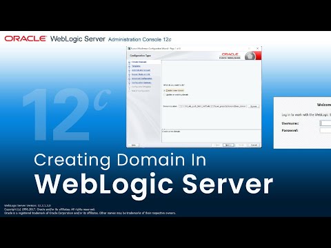 How to create Domain in WebLogic Server | Malayalam | weblogic server