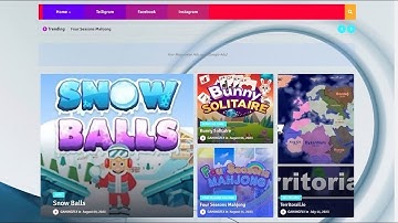 how to make online games website using Blogger|| in