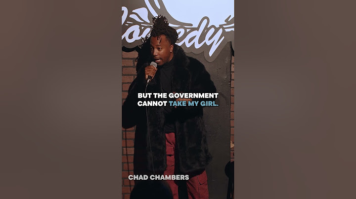 I hates #ICE. Please don't take my girlfriend. #standupcomedy #comedy #ChadChambers