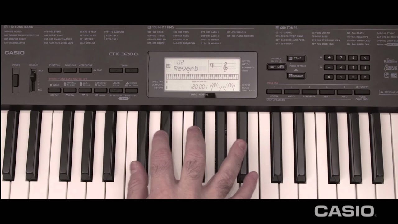 CTK 3200 I Cómo acceder a ritmos, y sus funciones? - YouTube