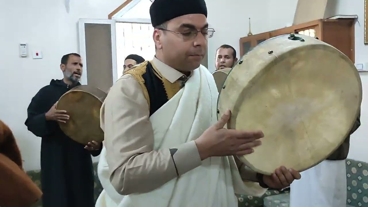 حضرة ليبية - مولد زاوية سيدي إبراهيم المحجوب العيساوية مصراته ليبيا