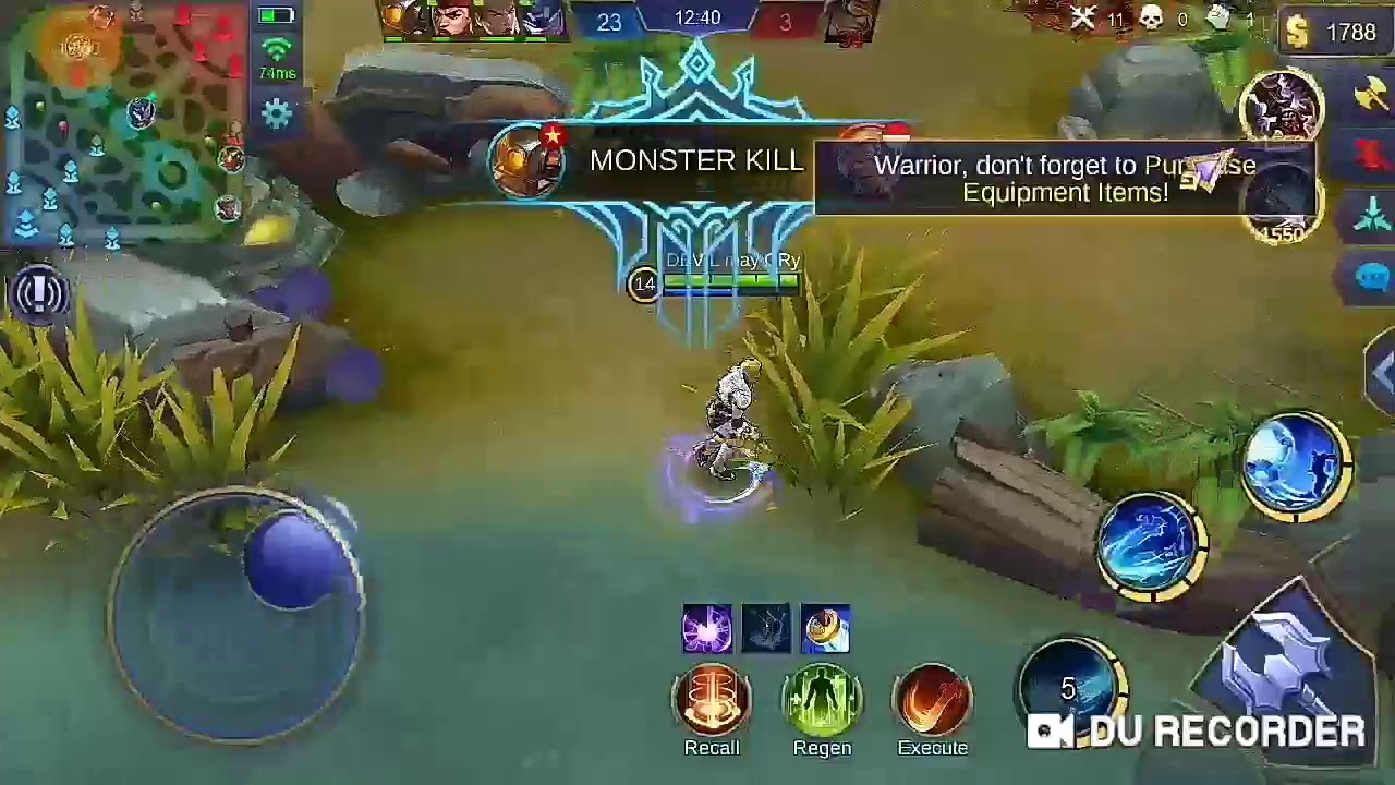 Nuub Alucard short WTFmoment | Mobile Legend - DEVIL Gaming