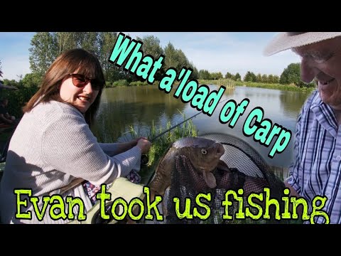Fishing with Evan and Lyndon . - Poor fishies . Cut all the staring at ...