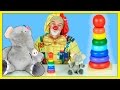 Funny Clown & Elephant learn colors | Funny Video for Kids #5