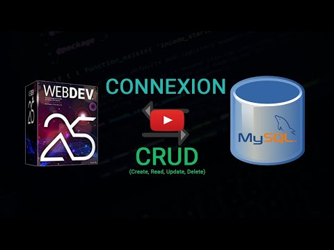 WEBDEV Connexion MYSQL (CRUD) Part 2