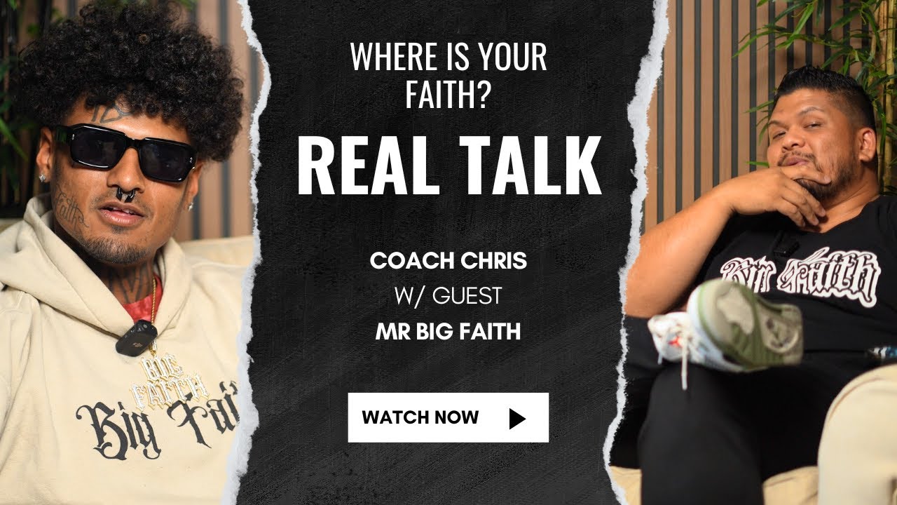 Big Faith Rapper REAL TALK W/ MR BIG FAITH (WHERE IS YOUR FAITH?) - YouTube