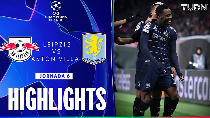 HIGHLIGHTS - RB Leipzig vs Aston Villa | UEFA Champions League 24/25 | TUDN