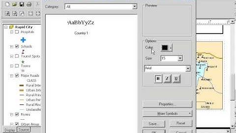 Mastering ARCGIS Presenting GIS Data 63