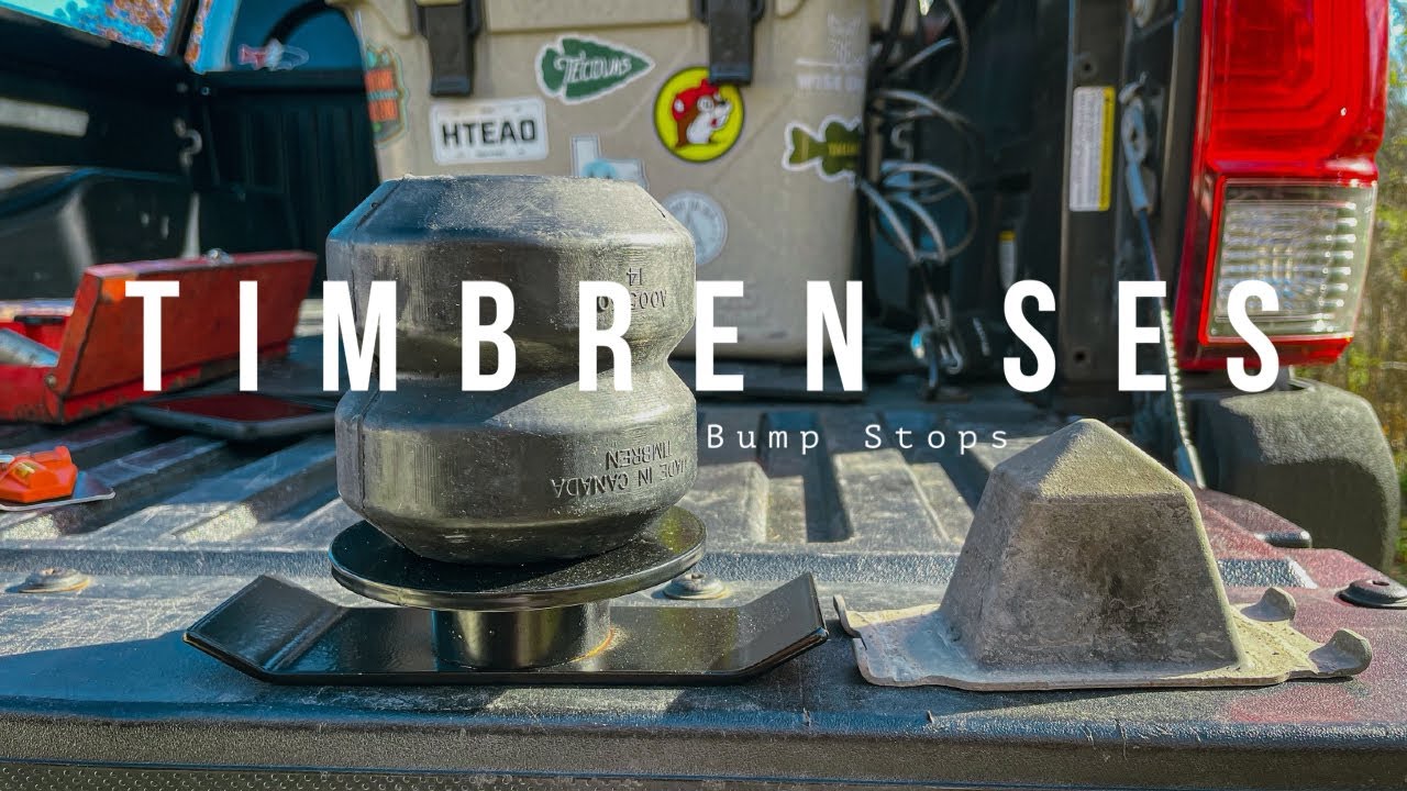 Timbren SES installation Toyota TRD offroad! No more squatting