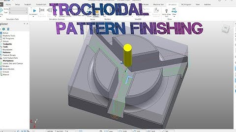 how to use pattern finishing in powermill 2021.