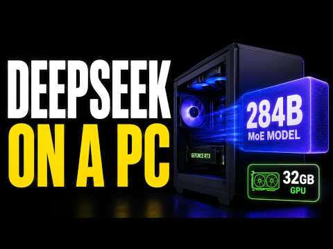 This Repo Runs a 284B Model on One PC, 11k Stars