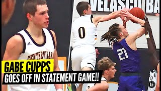 GABE CUPPS GOES OFF IN STATEMENT GAME!! CENTERVILLE VS PICKERINGTON CENTRAL FULL HIGHLIGHTS!