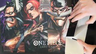 One Piece TCG - Former Four Emperors Special Goods Set, Playmat, Special Whitebeard Leader #onepiece