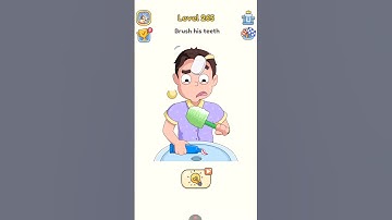 Dop5 level 265(Brush his teeth)#dop5#watching#yt#trending#views#708#shorts#viralshorts#gaming#1k#1m