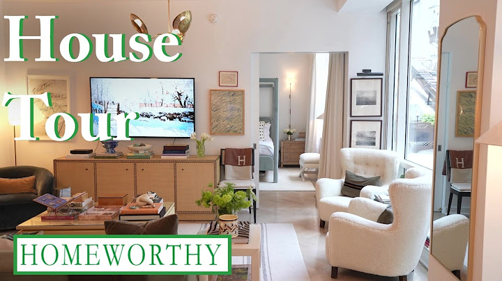 HOUSE TOUR | An Eclectic, Cozy Two-Bedroom NYC Apartment | Design Tips for Apartment