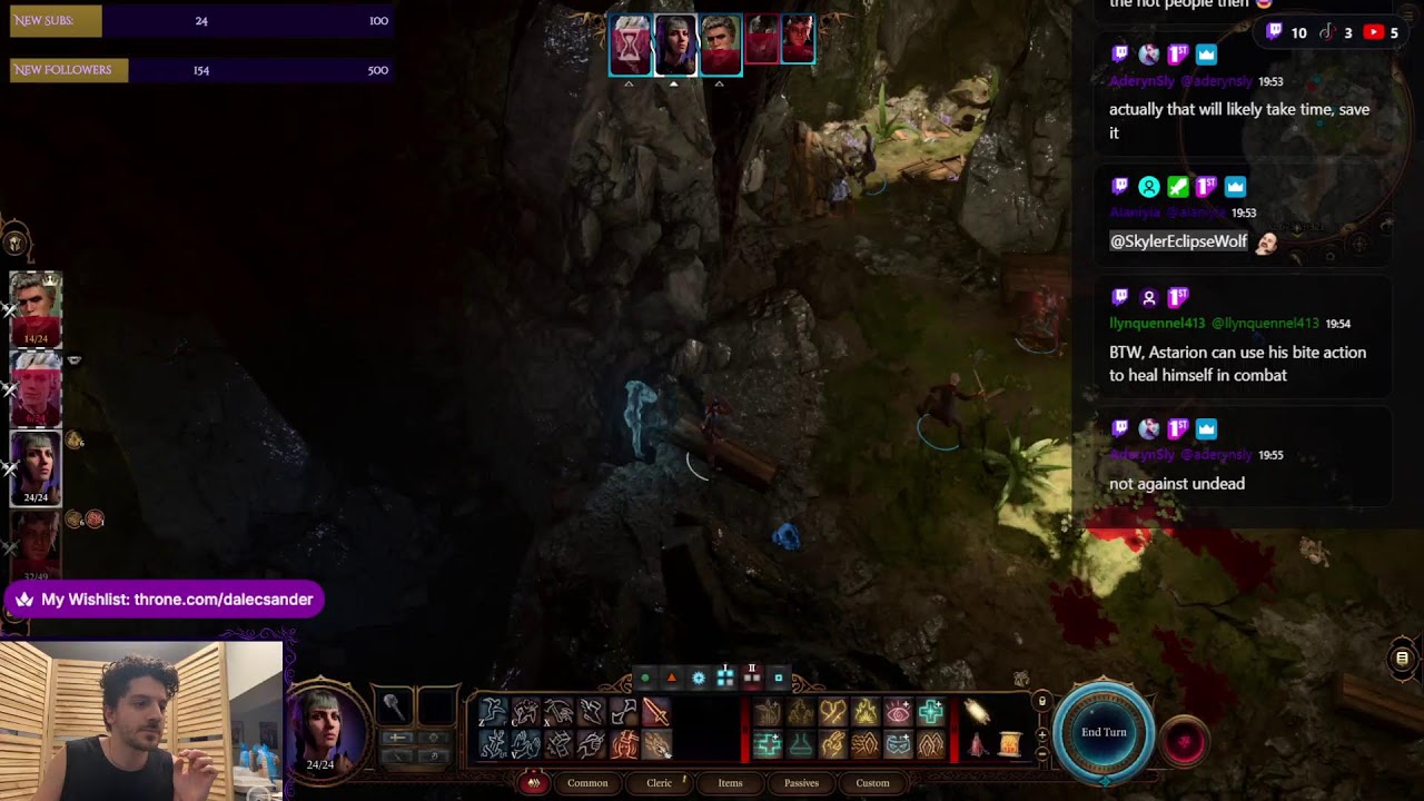 Roll for Initiative | Baldur's Gate Day 4 | !discord !commands