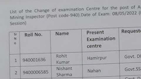 hpssc assistant mining inspector post code 940 latest notification | hpssc mining inspector 940 |