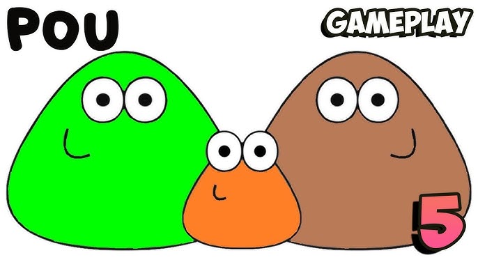 Pou Green Ball 4  Game Adventure Film, , game, video