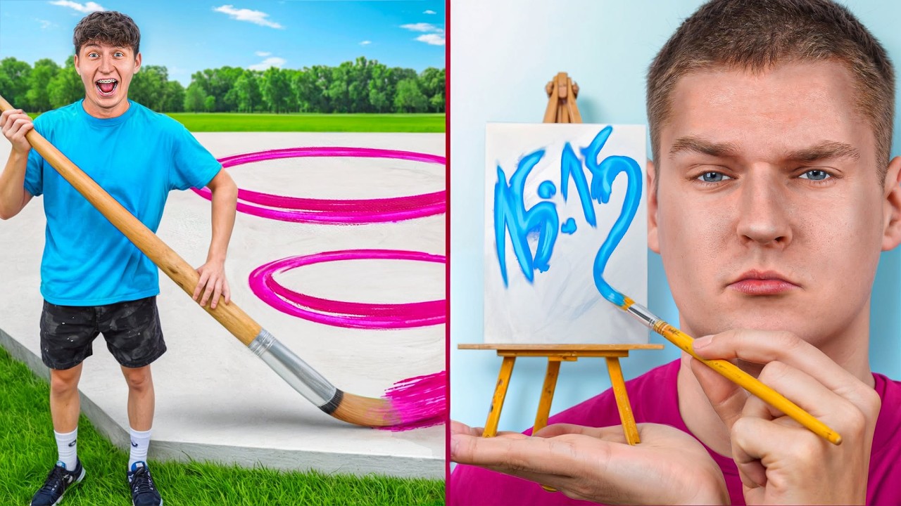 Wielkie vs Małe Dzieło Sztuki!