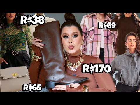WINTER Shopping Haul on SHOPEE and TIKTOK SHOP / Knitwear, Wool-blend Jacket, Boots and more