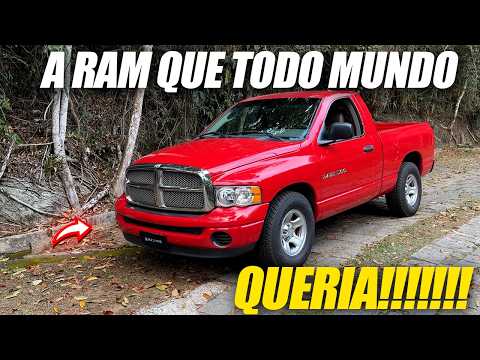DIRIGI A ÚNICA RAM 1500 CABINE SIMPLES DE 3º GERAÇÃO DO BRASIL!!