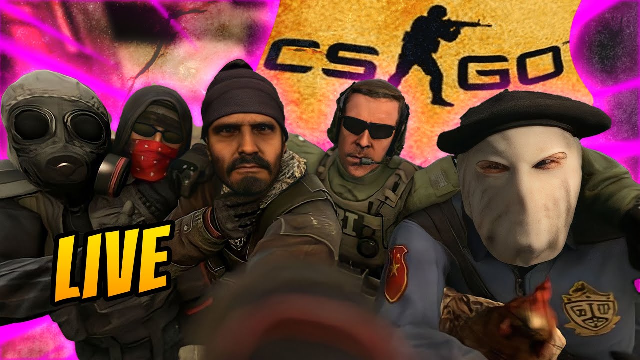 LIVE SANTAI MAIN CSGO GAME ORANG ELITE DI STEAM !! | CSGO (Counter ...