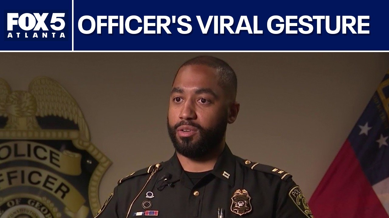 Heartwarming moment between officer and child | FOX 5 News - YouTube