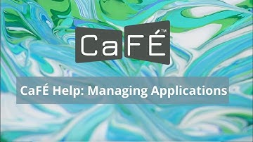 How to Manage Entries on CaFÉ | CaFÉ - CallForEntry.org