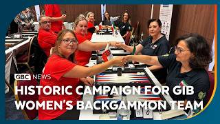Historic campaign for Gibraltar womens backgammon team
