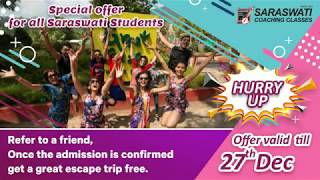 Saraswati Coaching Classes Great Escape Trip 2019