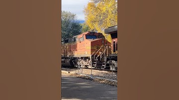BNSF dash 9 5116 leads 2nd on the H-DENLAU #bnsf #dash9 #gevo #train #short #railfan #trains #shorts