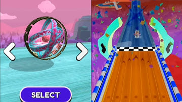 Going Balls vs Reverse Speed  Run   Walkthrough ,iOS Android Colour Ball Run New Update (Part 121)