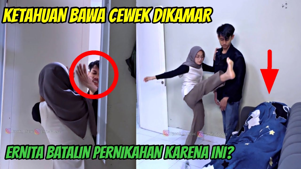 ERNITA NGAMBEK GARA-GARA INI! ADA CEWEK LAIN DIKAMAR RIAN