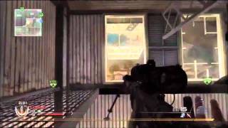 OMG Epic Mw2 360 Collateral No-Scope Headshot!!