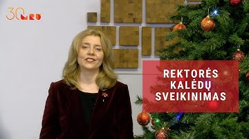 MRU Rector greetings | Christmas 2020